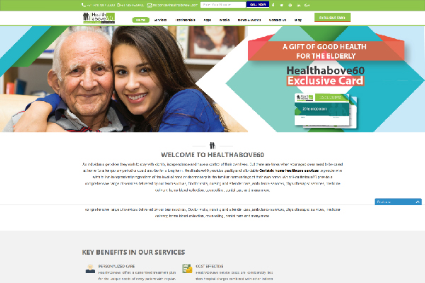 Healthabove60 Website Screenshot